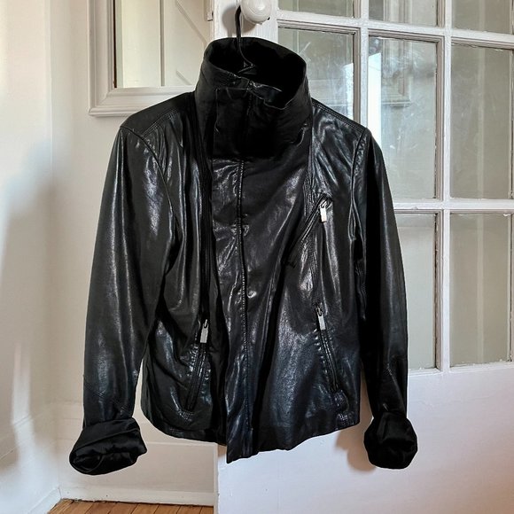 100% Lambskin Leather Jacket - Picture 1 of 4
